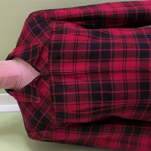 90s Buffalo Plaid Zip Up Jacket